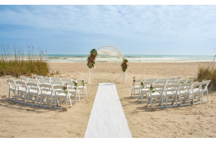 Hilton Cocoa Beach OceanFront Exterior Wedding