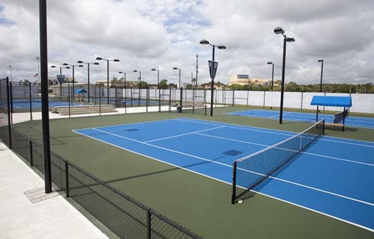 Eastern Florida State College Tennis Court