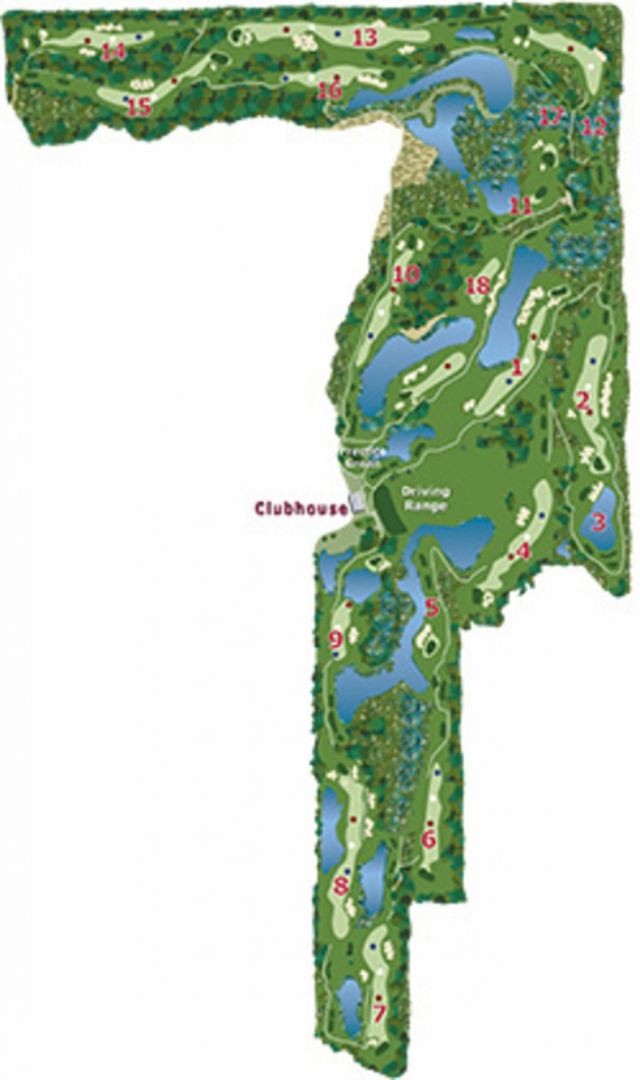 The Habitat at Valkaria Map