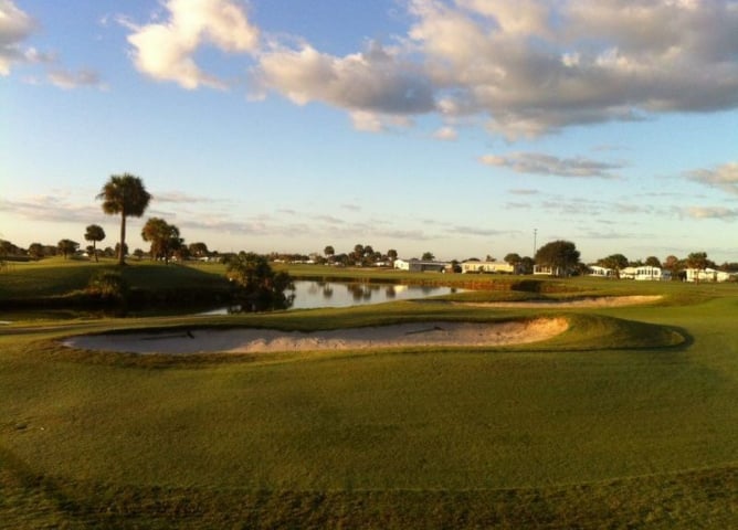 Barefoot Bay Golf Course Greens