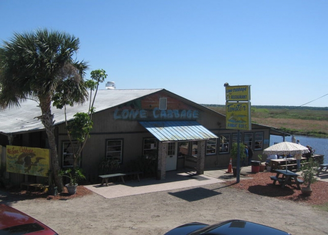 Lone Cabbage Fish Camp Exterior