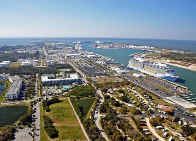 Port Canaveral Sky View