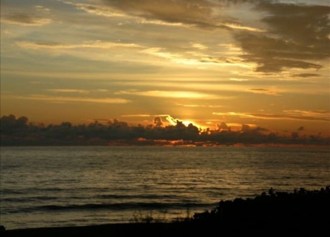 Beach Bungalow Sunrise