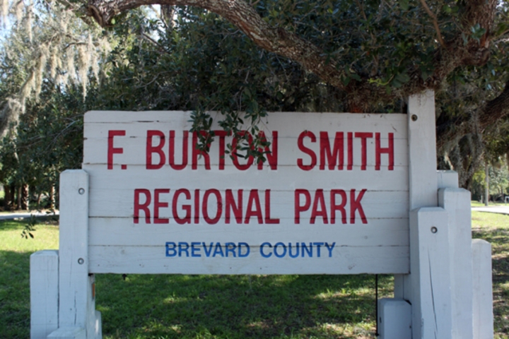 F. Burton Smith Regional Park Outdoor Sign