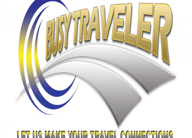 Busy Traveler Transportation Logo