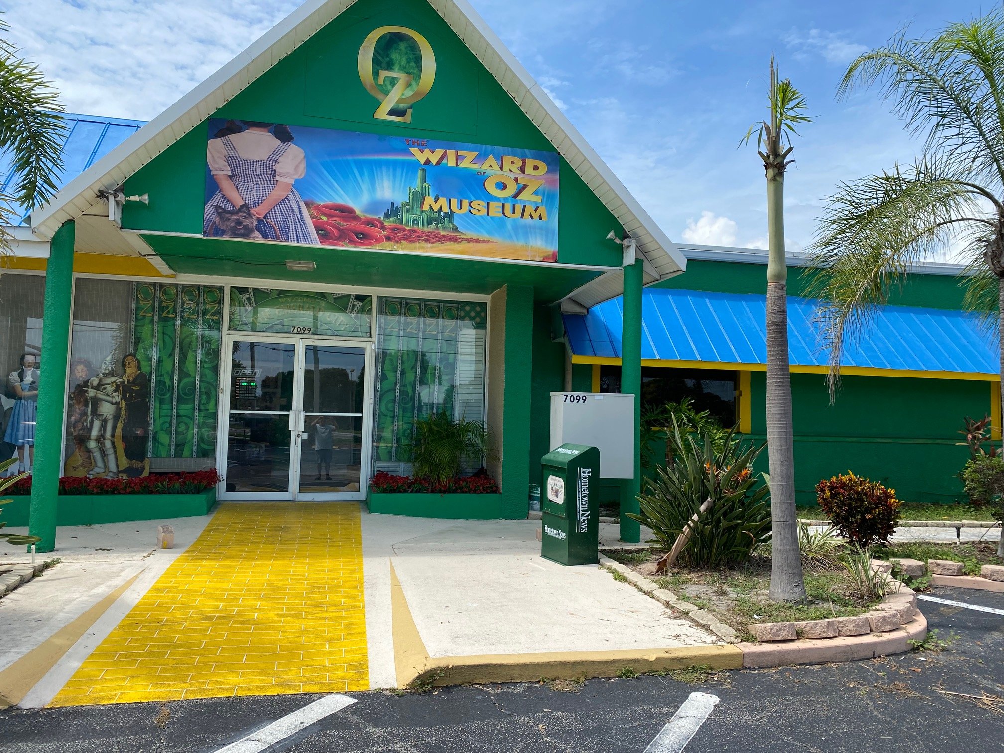 The Wizard of Oz Museum Exterior in Cape Canaveral