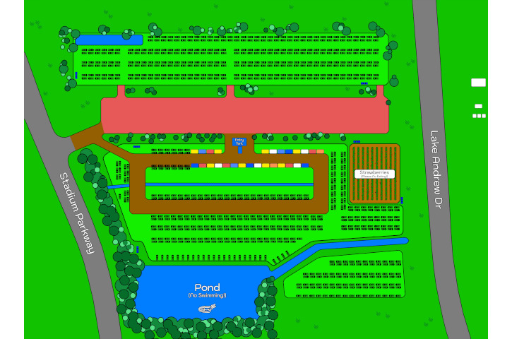 Space Coast Strawberry Festival Map