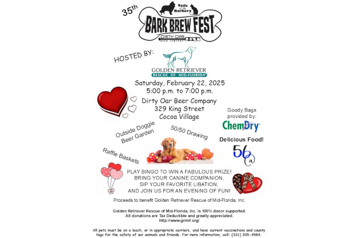 35th Bark Brew Fest Flyer