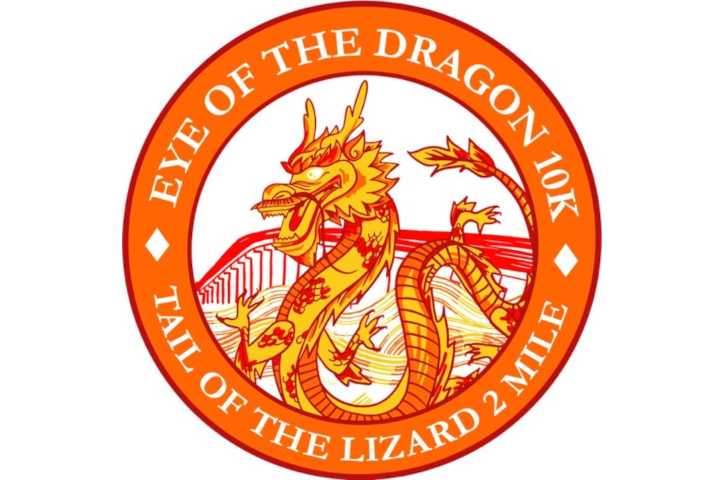 Eye of the Dragon 10K & Tail of the Lizard 2 Mile Logo