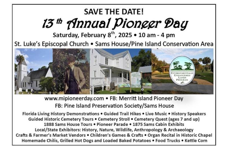 Merritt Island Pioneer Day Flyer