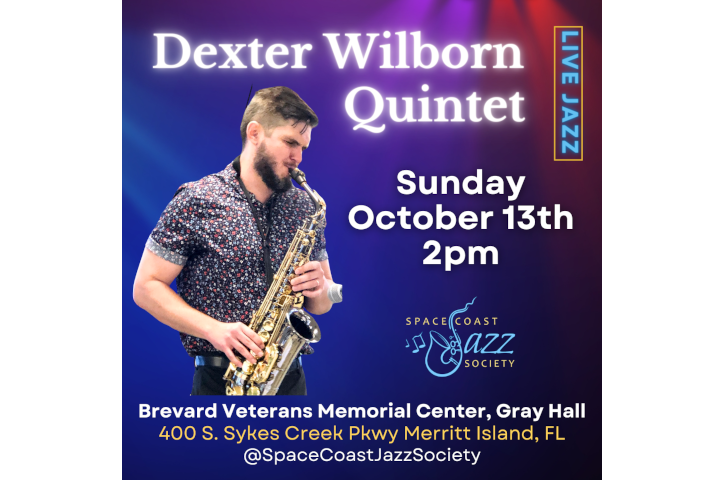 Live Jazz by the Dexter Wilborn Quintet Flyer