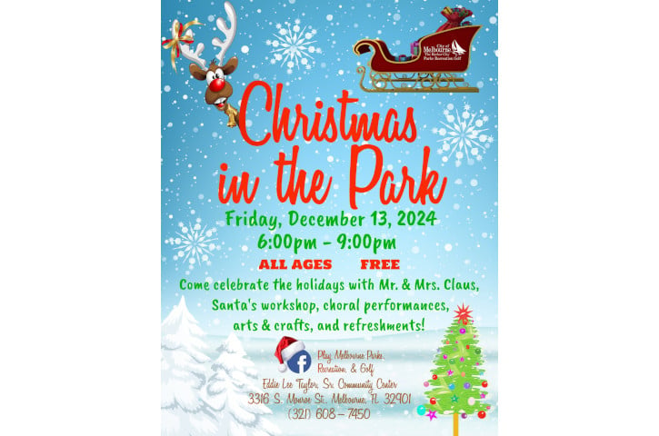 Christmas in the Park Flyer