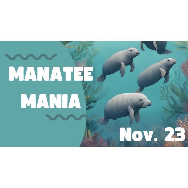 Manatee Mania Banner