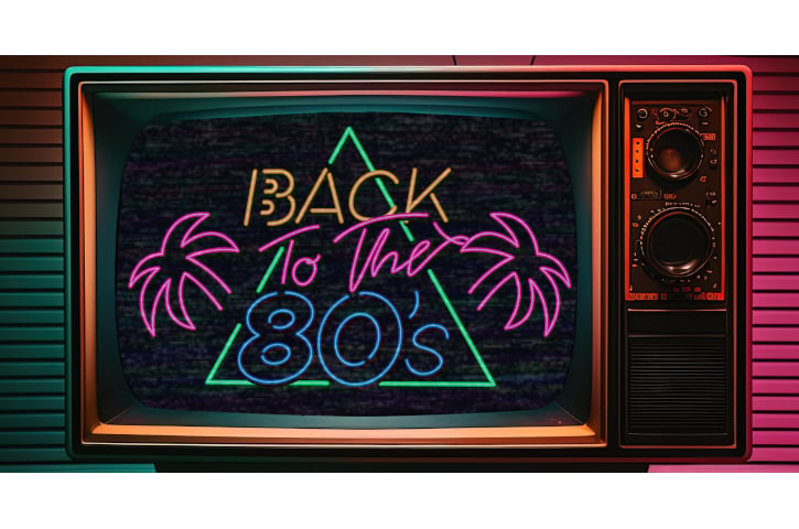 Back to the 80’s Banner