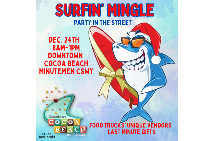 Surfin' Mingle Street Party FLyer