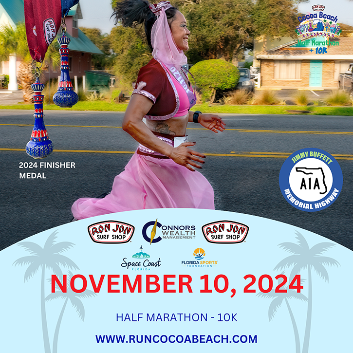 Cocoa Beach Half Marathon and 10k