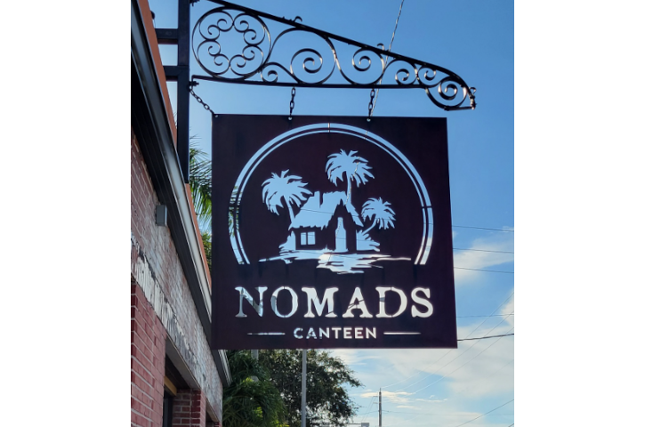 Nomads Canteen sign