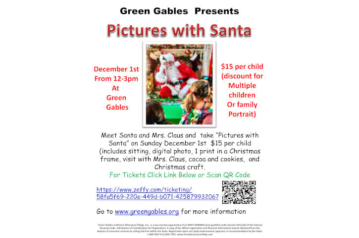 Pictures with Santa at Green Gables