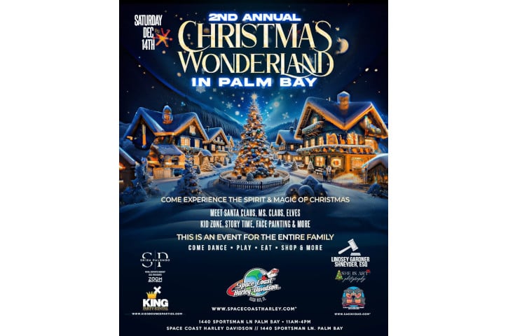 2nd Annual Christmas Wonderland in Palm Bay Flyer