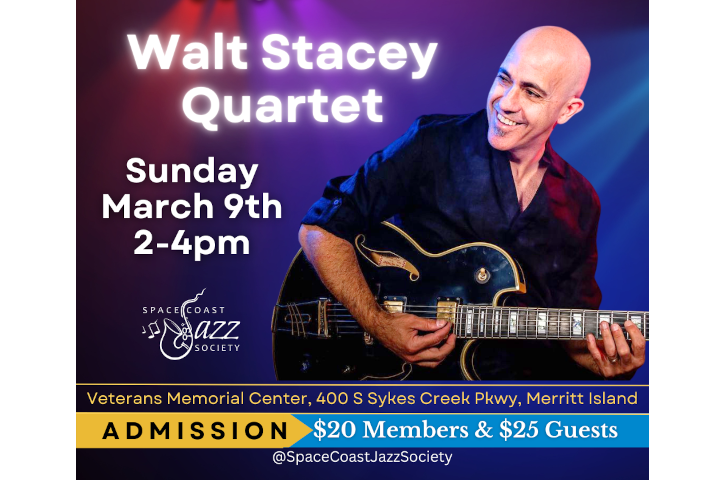 Live Jazz Concert by Guitarist Walt Stacey Flyer