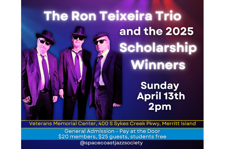 Live Jazz Concert by the Ron Teixeira Trio Flyer