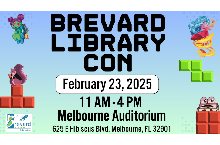 Brevard Library Con Flyer