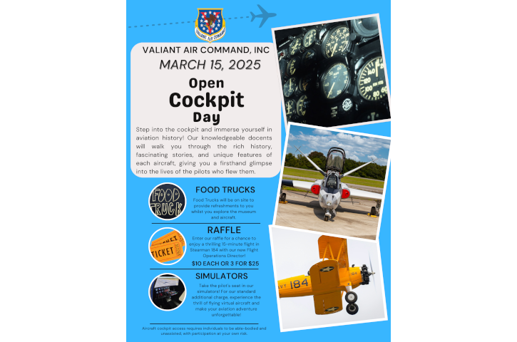 Open Cockpit Day Flyer