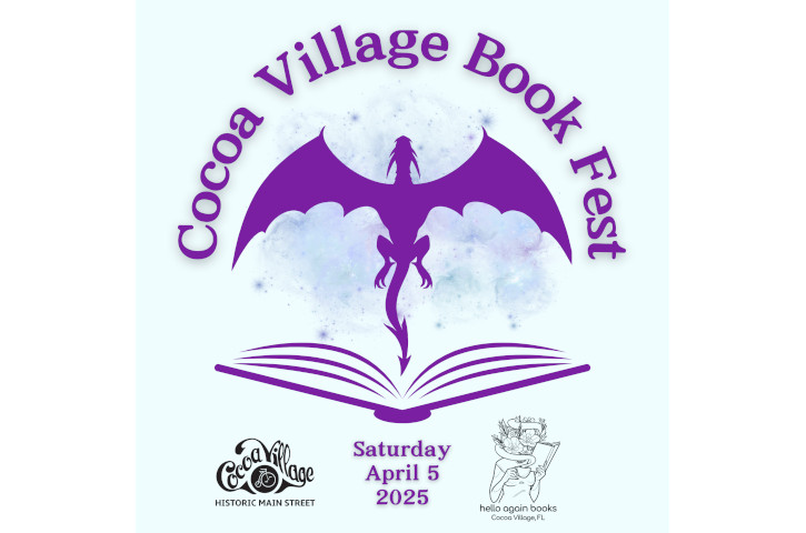 Cocoa Village Annual Book Fest Flyer